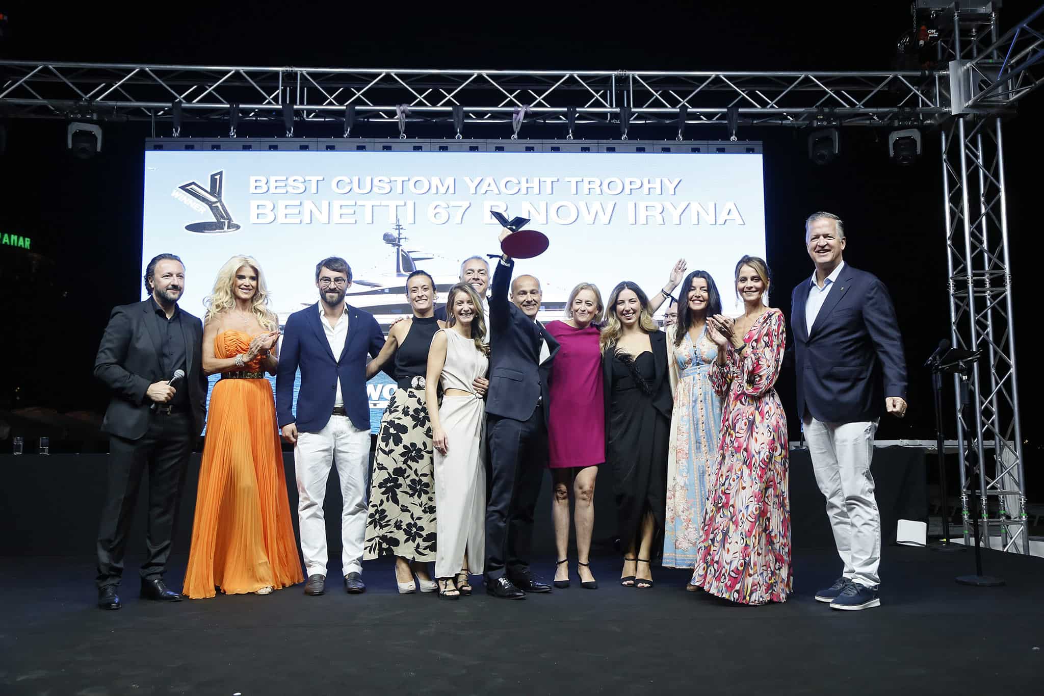 Benetti at World Yachts Trophies 2024 ceremony