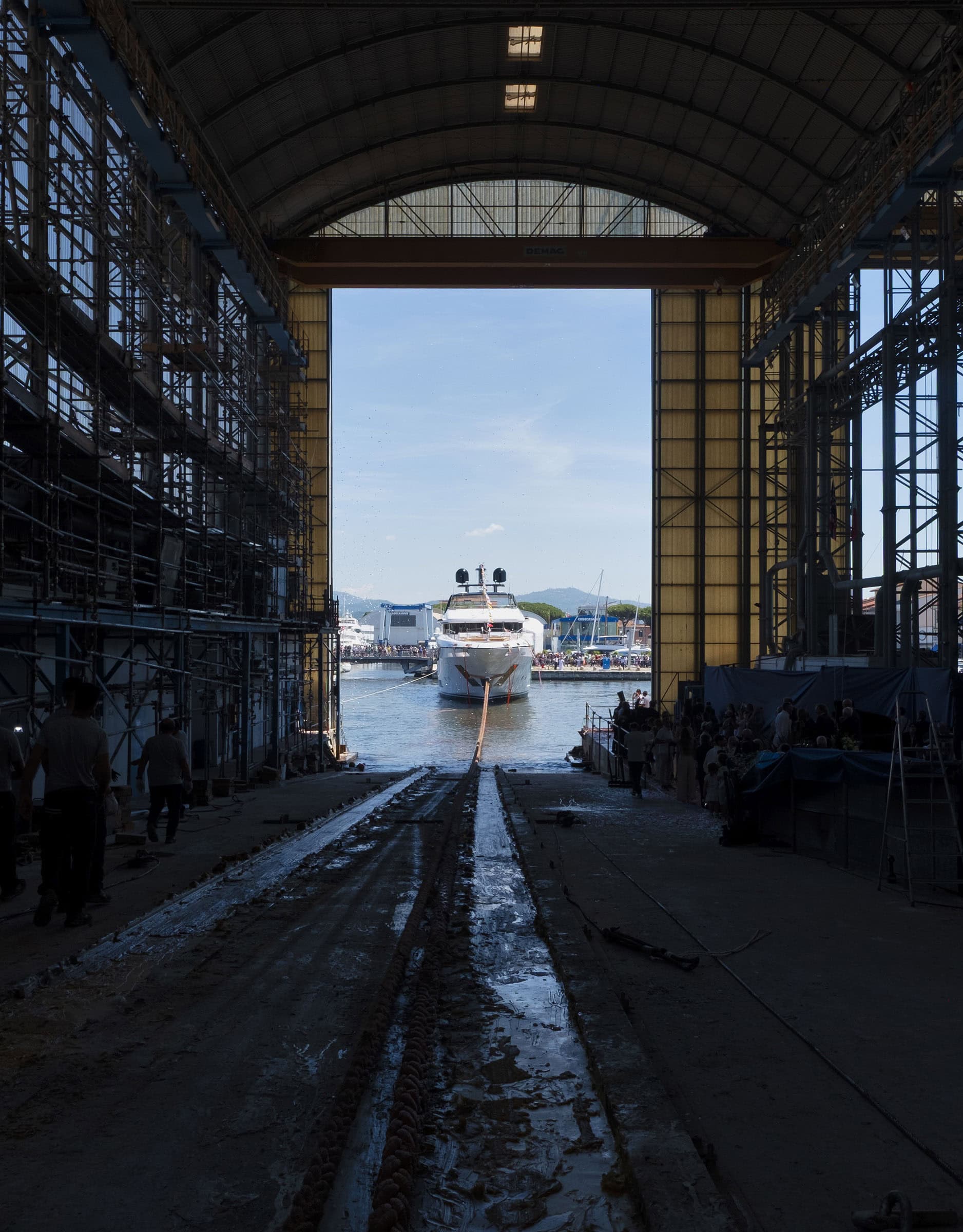 Benetti Class 44M_ Launch_(crediti Silvano Pupella) (1)