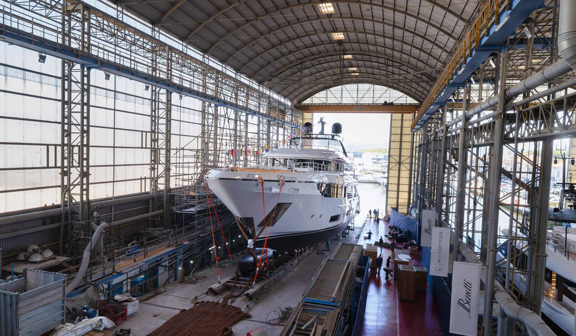 Benetti Class 44M_ Launch_(crediti Silvano Pupella) (2)