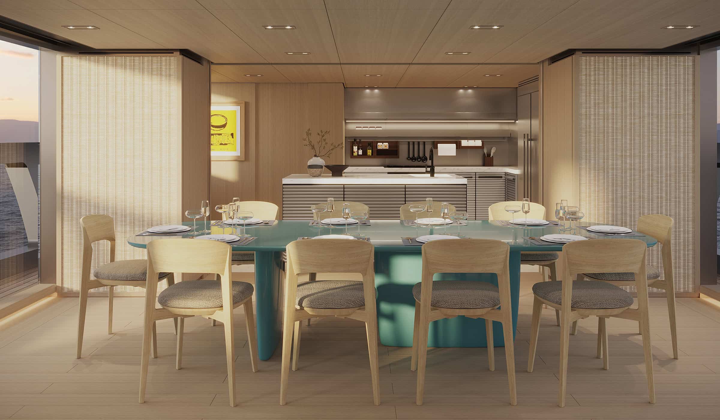 BENETTI B.NEOS_Main Deck_Kitchen_2